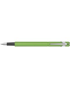 Stylo à plume - Largeur M - Vert Fluo : CARAN D'ACHE 849 Fluo Line Photo