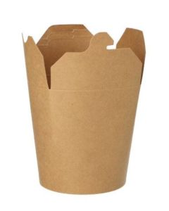 Photo Boîte à snack - 82 x 70 x 98 mm PAP STAR Pure