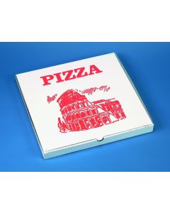 Carton à Pizza carré - 300 x 300 x 30 mm : STARPAK Lot de 100 Visuel