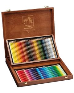 Coffret de 80 crayons de couleurs Prismalo - Assortiment : CARAN D'ACHE Visuel