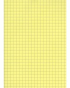 Fiches Bristol - 75 x 125 mm - Jaune quadrillé ELVE B7513J jaune