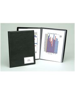 Protège-Documents Premium de 72 Vues - Noir EXACOMPTA Exemple