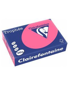 CLAIRALFA 2212 Feuilles A4 Trophée - Rose Fuchsia Clairefontaine