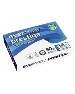 Ramette de papier de 500 feuilles A4 - 80 g - Blanc CLAIREFONTAINE Evercopy Prestige
