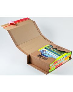 Carton d'Emballage enveloppant - 353 x 225 x 100 mm : COLOMPAC Modèle