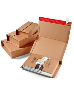 Carton d'Emballage enveloppant - 380 x 265 x 100 mm : COLOMPAC Modèle
