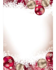 Papier à motif de Noël - Gelée - Lot de 100 feuilles : SIGEL image