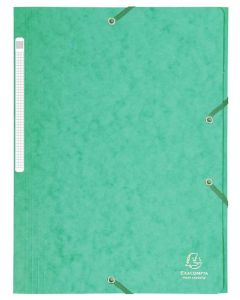 EXACOMPTA Chemises à élastiques Vert  17103H