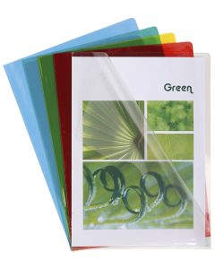 pochettes à coins A4 en pvc lisse - Assortiment EXACOMPTA : Lot de 100