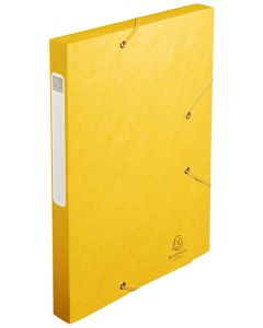 Boîte de classement Cartobox - Dos 25 mm - Jaune : EXACOMPTA Image