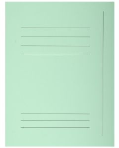 EXACOMPTA Chemises imprimées à 3 rabats - Vert (Classement)