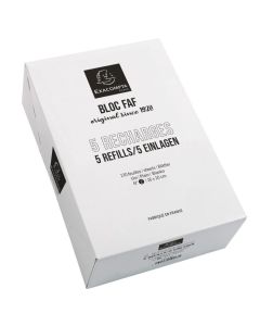 Recharge pour FAF n° 2 - Feuilles unies EXACOMPTA