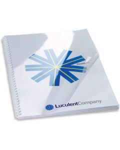 Plat de Couverture transparente pour reliure PAVO 8008568