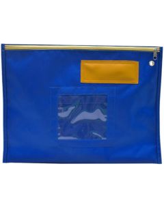 REXEL : Sac à fermeture éclair - A5 - 148 x 210 mm - Bleu 1