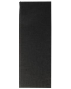Couverture pour carte de boissons 1/2 A4 en plastique - Noir SIGEL