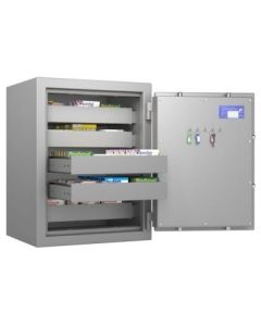 Coffre pour stupéfiants à code - 5 tiroirs - 81L HARTMANN Pharma Protect