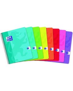 Cahier à spirale - 180 pages Petits carreaux 17 x 22 cm OXFORD