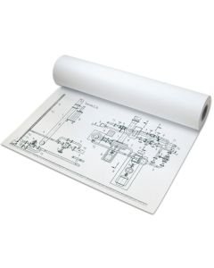 Rouleau de papier pour Traceur - DigitalJet - 80 g - 610 mm x 50 m : INAPA Visuel