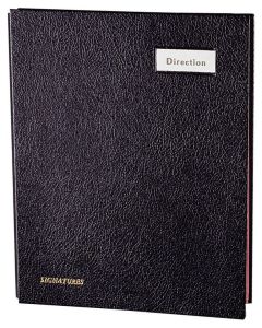 Parapheur Signature 20 compartiments - Noir EMEY Clips 