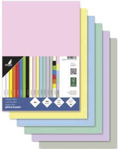 Papier multifonction A4 160 g - Assorti pastel KANGARO 50 feuilles