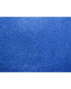 Carton pailleté 500 x 700 mm - Bleu de Cobalt KANGARO Lot de 10