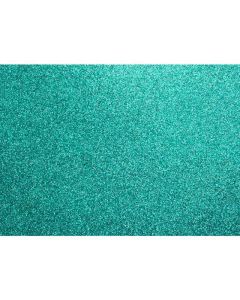 Carton pailleté 500 x 700 mm - Turquoise KANGARO Lot de 10
