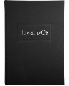 Livre d'Or - Noir 210 x 297 mm LE DAUPHIN