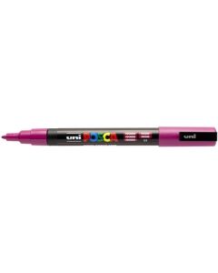 Marqueur peinture Posca PC 3M - Fuchsia : UNI-BALL photo