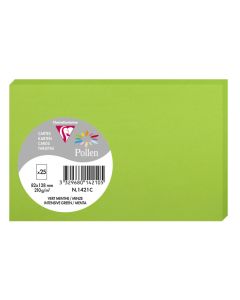 Photo Carte en papier - 82 x 128 mm - Vert Menthe : POLLEN Lot de 25 