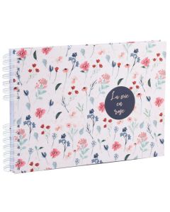 Photo Album photos à spirales - 320 x 220 mm EXACOMPTA La Vie en Rose