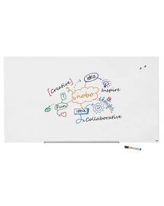 NOBO : Tableau magnétique en verre Bleu  Diamond - 900 x 600 mm 1903847