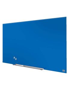 NOBO : Tableau magnétique en verre Bleu  Diamond - 900 x 600 mm 1903847