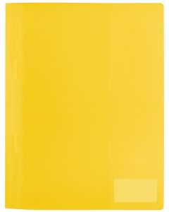 Photo Chemise à lamelles A4 en PP translucide - Jaune HERMA