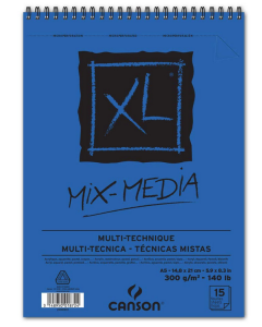 Photo CANSON :  Bloc pour croquis - XL MIX MEDIA A5  200001872