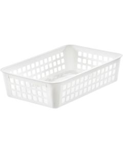 Photo Corbeille de rangement - 170 x 250 x 70 mm - Blanc SMARTSTORE Basket Recycled