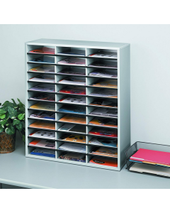 Image Trieur de bureau - 36 compartiments - Gris FELLOWES 25061