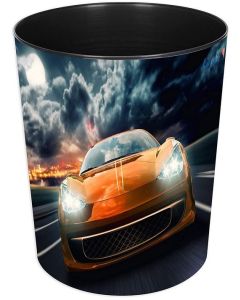 Photo Corbeille à papier - 13 litres - Voiture de course LAUFER
