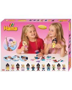 Photo Kit de perles à repasser - Poupée à habiller HAMA