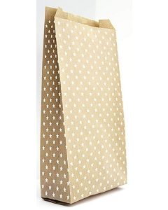 Pochette d'emballage en papier kraft - 150 x 310 mm - Etoiles CLAIREFONTAINE
