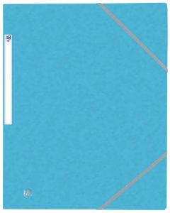 Photo Chemise à élastiques A4 - Bleu Clair OXFORD Top File+