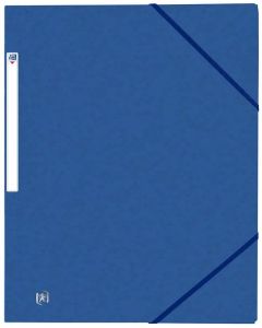 Photo Chemise à élastiques A4 - Bleu OXFORD Top File+