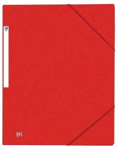 Photo Chemise à élastiques A4 - Rouge OXFORD Top File+