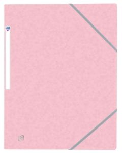 Photo Chemise à élastiques A4 - Rose Pastel OXFORD Top File+