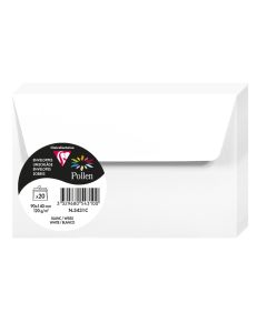 Photo Enveloppes - 90 x 140 mm - Blanc POLLEN 