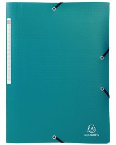 Photo Chemise à élastiques 3 rabats en PP - Vert EXACOMPTA Opak Image