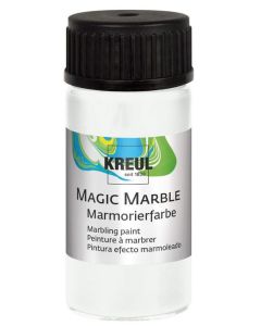 Photo KREUL : Peinture à marbrer Magic Marble - 20 ml - Flacon blanc