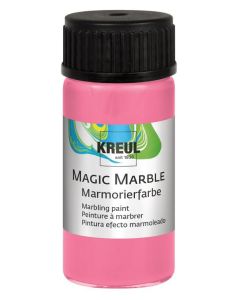Photo KREUL : Peinture à marbrer Magic Marble - 20 ml - Flacon Rose