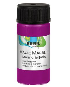 Photo KREUL : Peinture à marbrer Magic Marble - 20 ml - Flacon Magenta