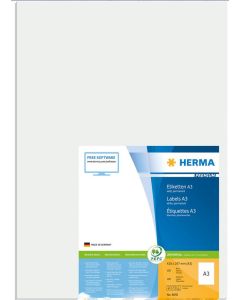 Étiquettes à trou et ficelle 32 x 50 mm Affichage de prix HERMA