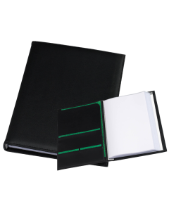 Photo Protège-documents A4 de 20 vues - Noir RILLSTAB Ambassadeur